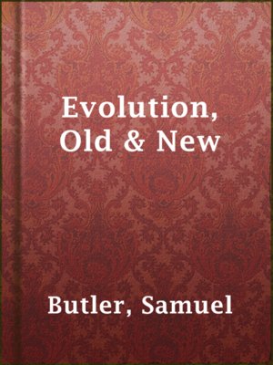 Evolution, Old & New - ebook